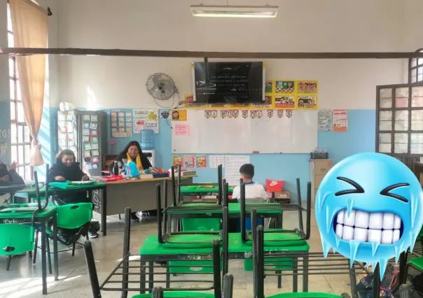 En Saltillo, ausentismo escolar aumenta por temperaturas heladas