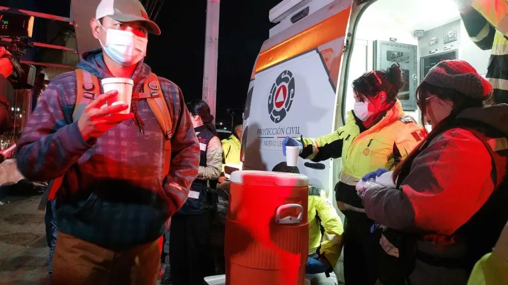 Protección Civil arranca operativo carrusel por frente frio 14 en Monterrey (VIDEO)