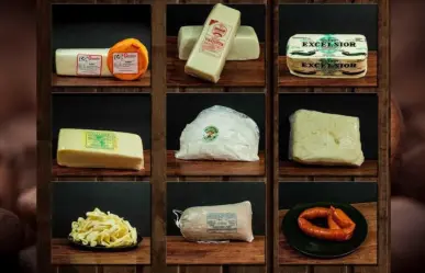 Aquí venden queso, salchichón y pan menonita, en la ciudad de Durango