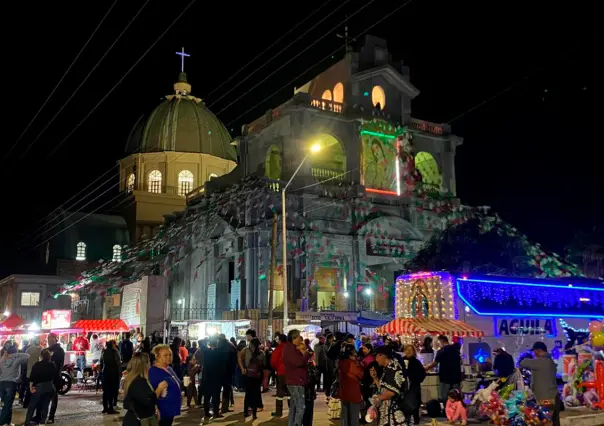 Así celebran a la Virgen de Guadalupe en el Santuario de La Paz