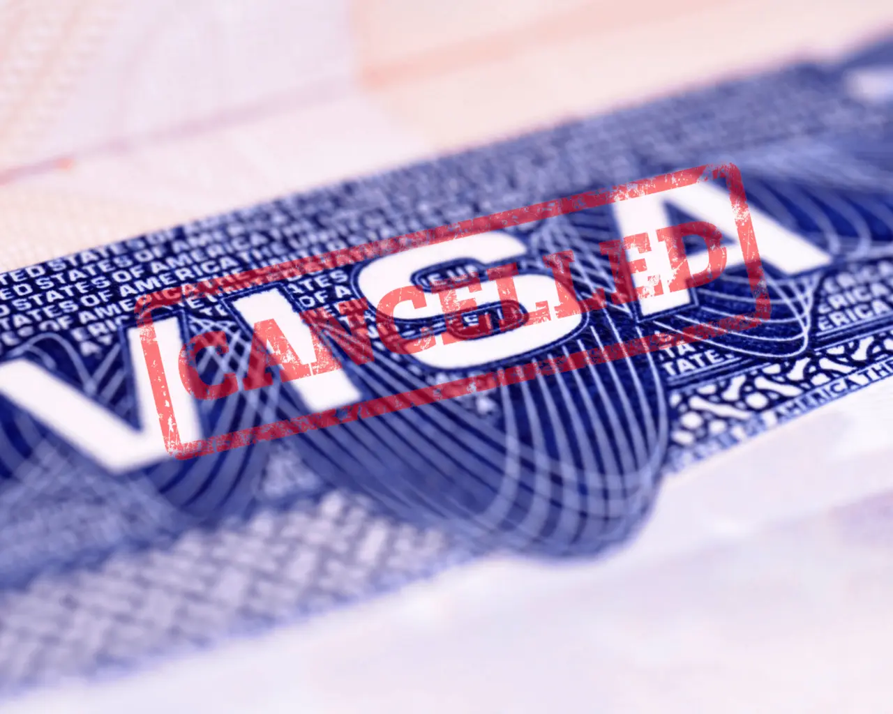 Imagen ilustrativa de Visa Cancelada. Foto: Freepik