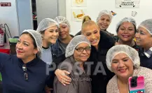 Yuri felicita a Gabriela Oyervides y Adrián de la Garza por su labor en el DIF Monterrey