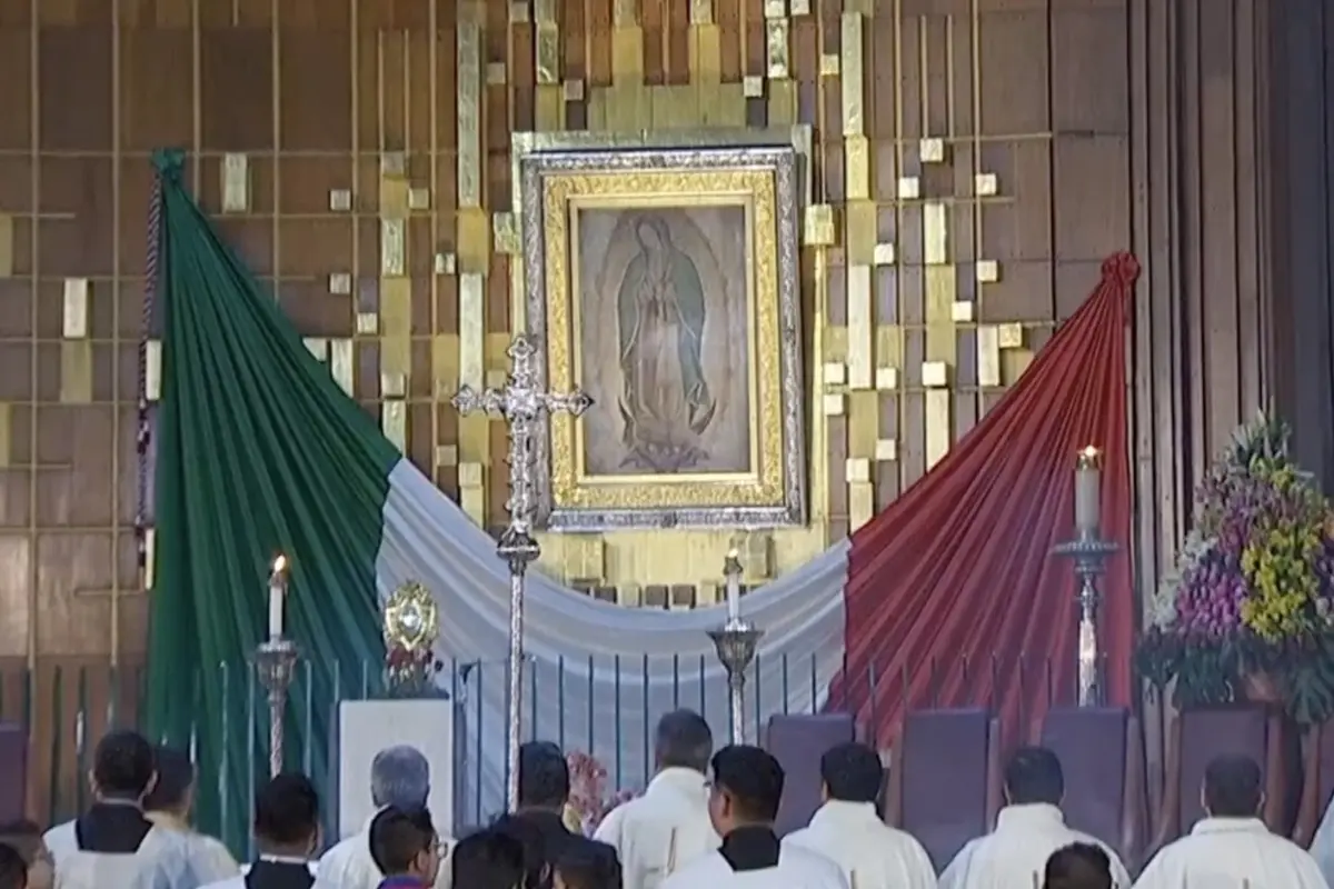 Virgen de Guadalupe. Foto: @POSTACDMX