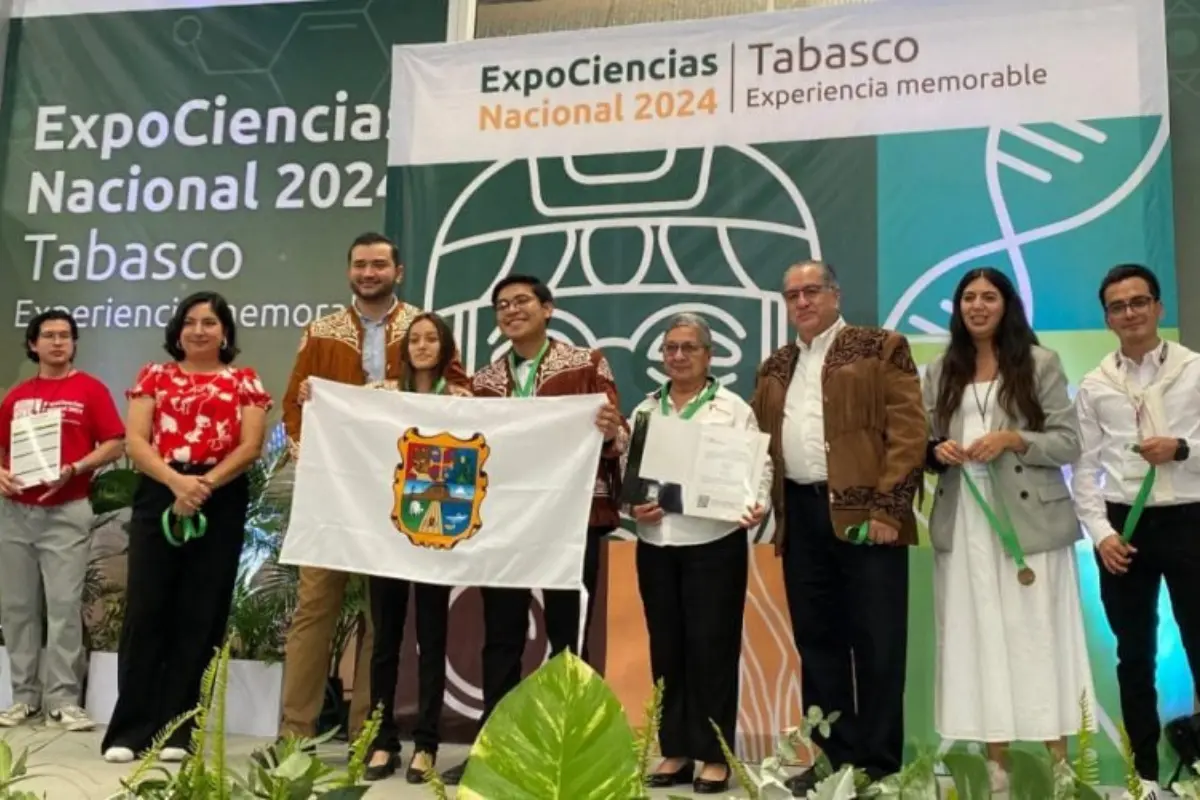 CONALEP 054 Tampico, representarán a México en la Feria Juvenil Internacional de Proyectos Empresariales, Ciencia, Tecnología e Innovación 2025. Foto: CONALEP 054