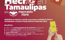 Hecho en Tamaulipas ¿Sabes que Tamaulipas tiene tienda oficial en Mercado libre?