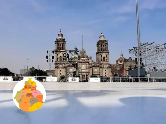 A patinar en la capital, así estarán ubicadas las 16 pistas de hielo en la CDMX