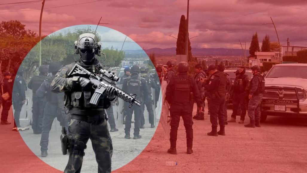 Fuerzas especiales de Chiapas llegana Comitán; grupos protestan contra operativos