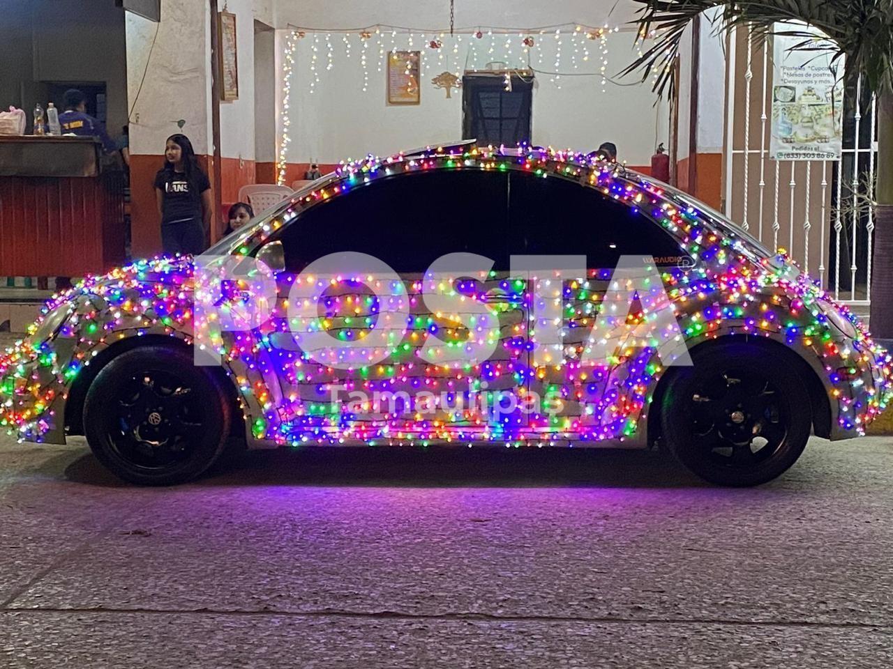 Beetle con luces. Foto: Sanju Pineda