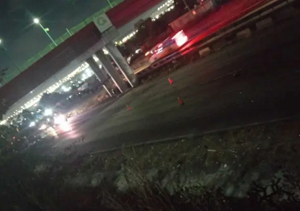 Colapsa autopista México-Querétaro por atropello de un hombre