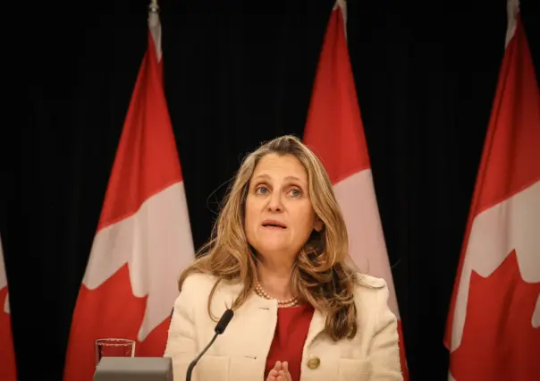 Viceprimera ministra de Canadá renuncia por desacuerdo con Trudeau ante aranceles de Trump
