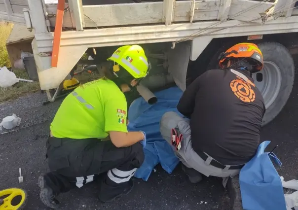 Accidente en la Autopista a Laredo deja un fallecido y 3 lesionados