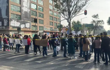 Trabajadores del SNTE se manifiestan por respeto laboral