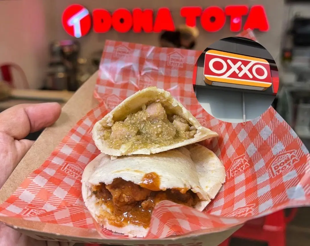 Gorditas de Doña Tota dentro de una sucursal de Oxxo en San Pedro. Foto: Canva.