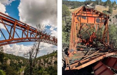 Puente de Río Chico, la emblemática estructura que está al borde de la destrucción