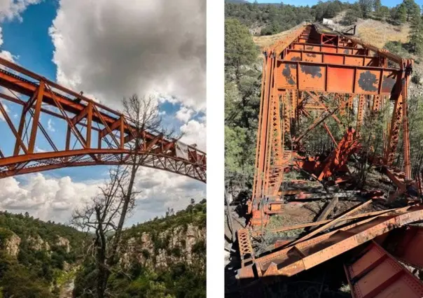 Puente de Río Chico, la emblemática estructura que está al borde de la destrucción