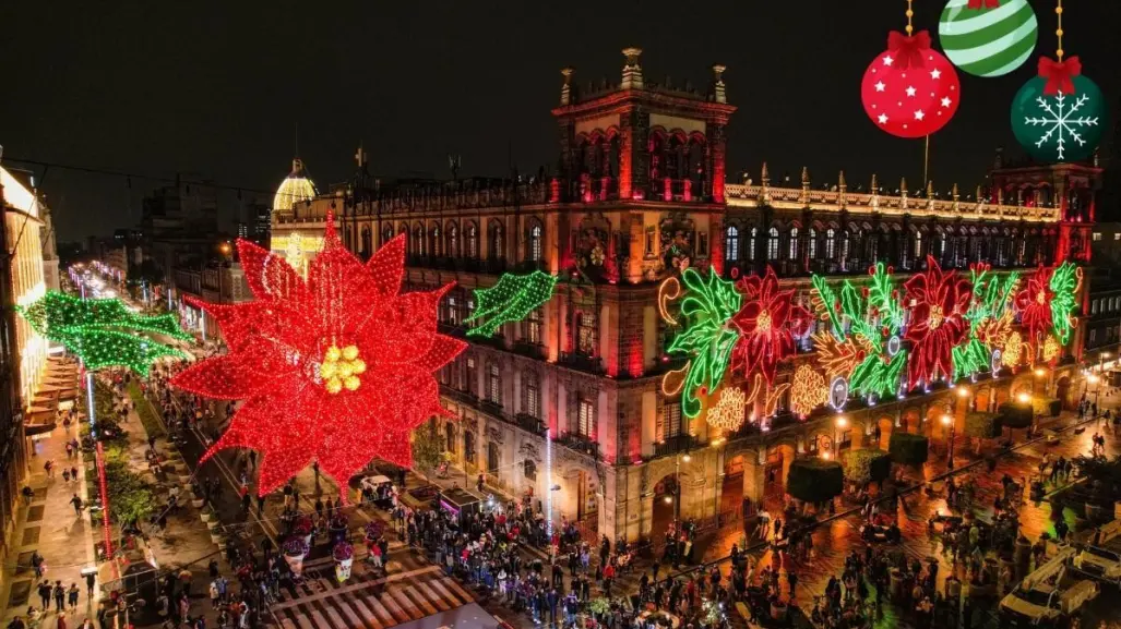 Navidad 2024: ¿Cuándo encenderán el alumbrado navideño en el Zócalo de la CDMX?