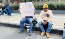 Trabajadores de Ecatepec trasladan protesta a Toluca y amenazan con plantón indefinido