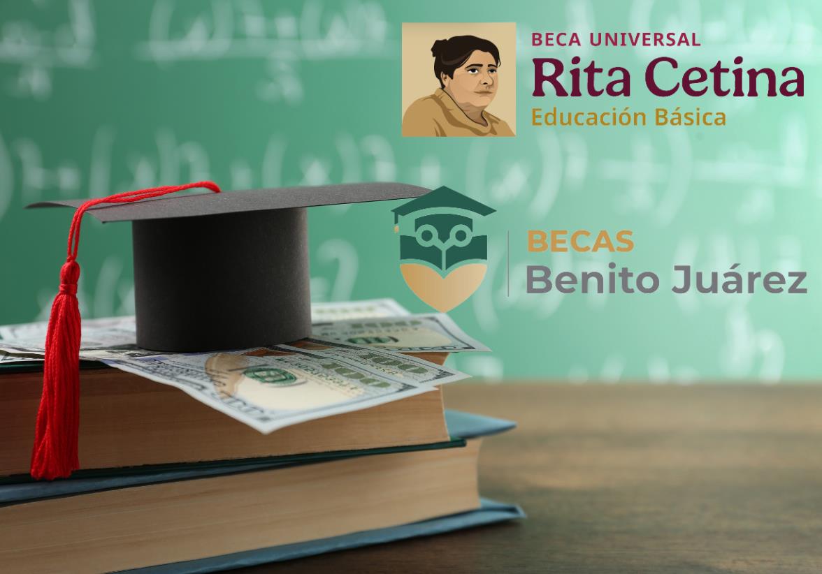 Las becas Rita Cetina y Benito Juárez son claves para la educación, pero ¿pueden combinarse? Foto: Canva