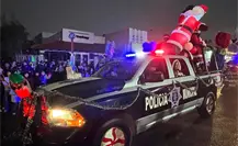 La navidad se viste de uniforme: Caravana de seguridad alegra a Saltillo La navidad se viste de uniforme: Caravana de seguridad alegra a Saltillo