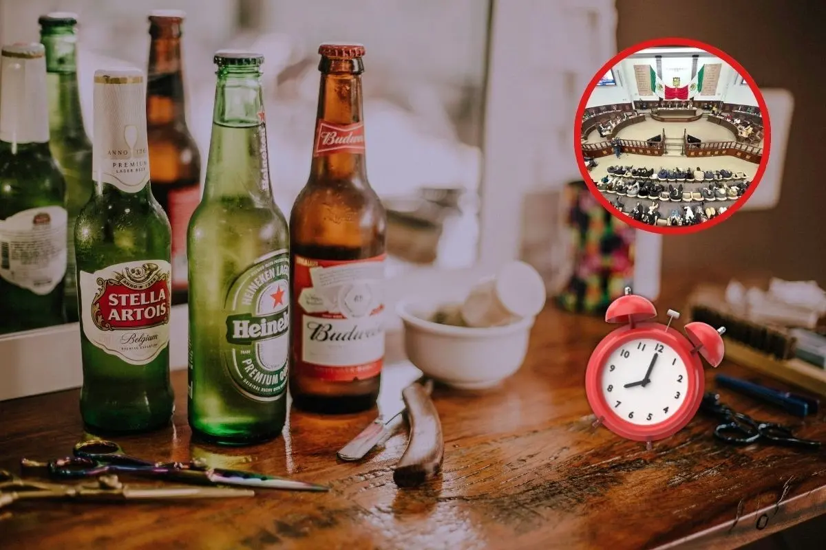 Ley Hacienda 2025 extiende horarios de alcohol. Fotos de Canva.