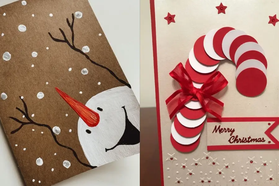 DIY Navideño: Así puedes crear tarjetas hechas a mano