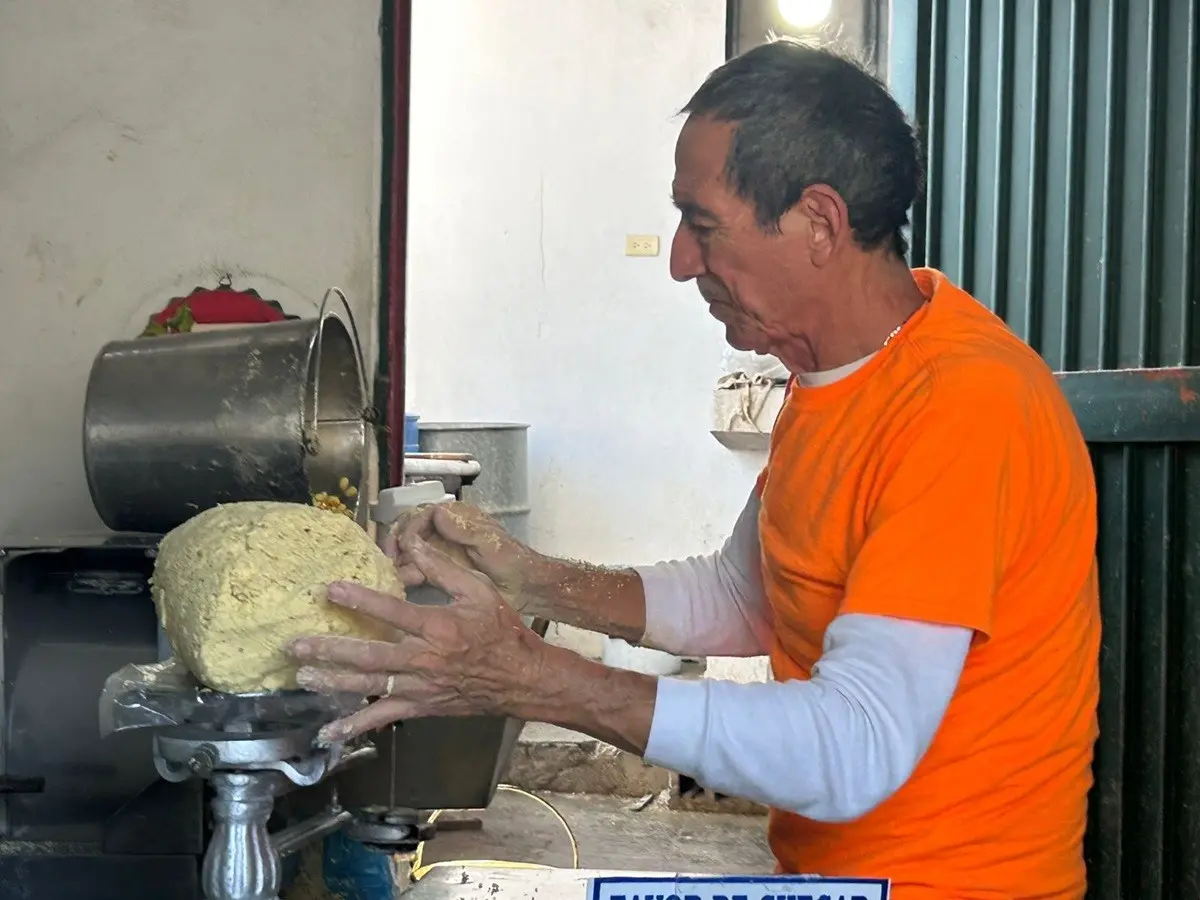 ¿Tamales para Navidad? Hay filas de 3 horas en molinos para comprar masa