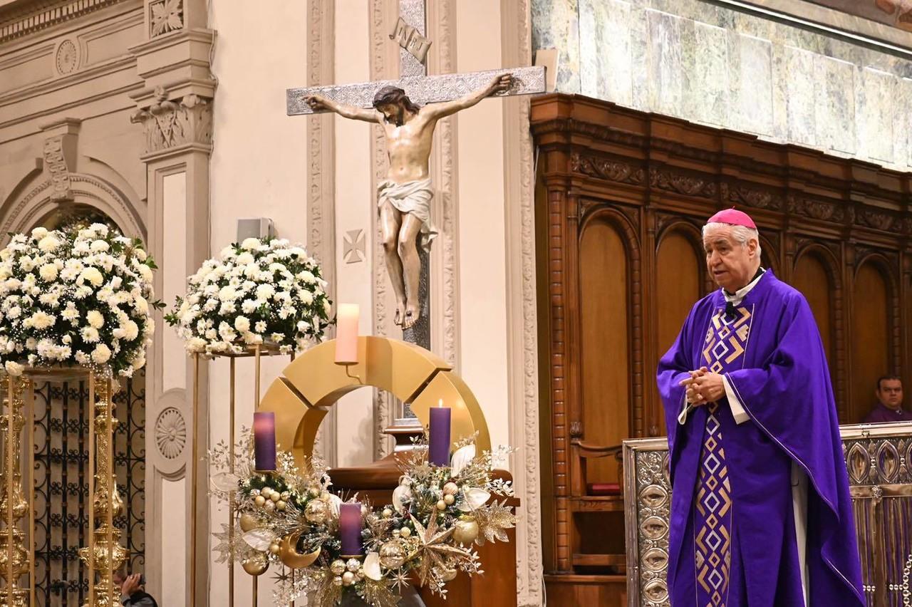 Arzobispo Monseñor Rogelio Cabrera López. Foto: Facebook Arzobispo de Monterrey - Mons. Rogelio Cabrera López