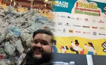 El influencer de Durango que reunió víveres de todo México para familias vulnerables