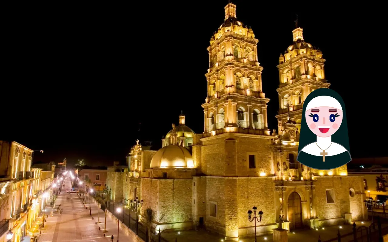 La leyenda de la Monja de Catedral es una de las Leyendas más conocidas por los duranguenses. Foto: Facebook Turismo Durango.