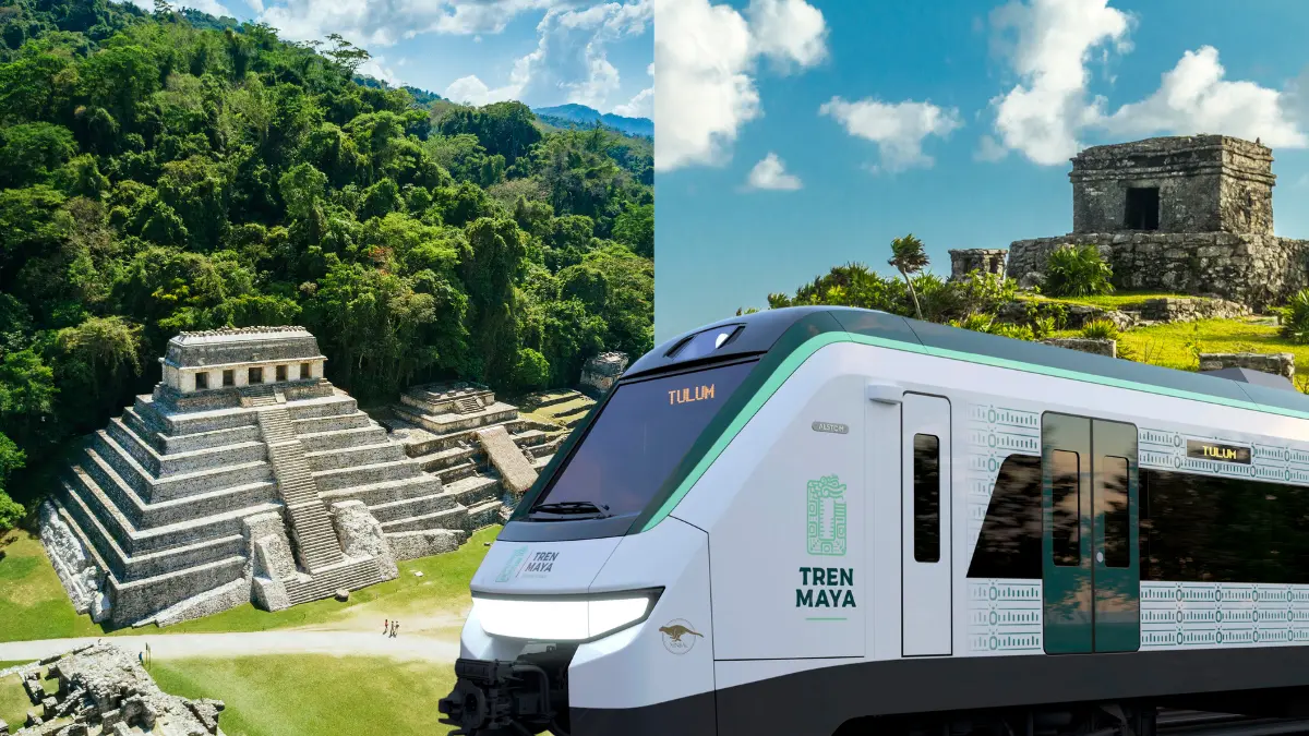 El Tren Maya tiene 1554 kilómetros de vías férreas Foto: Especial