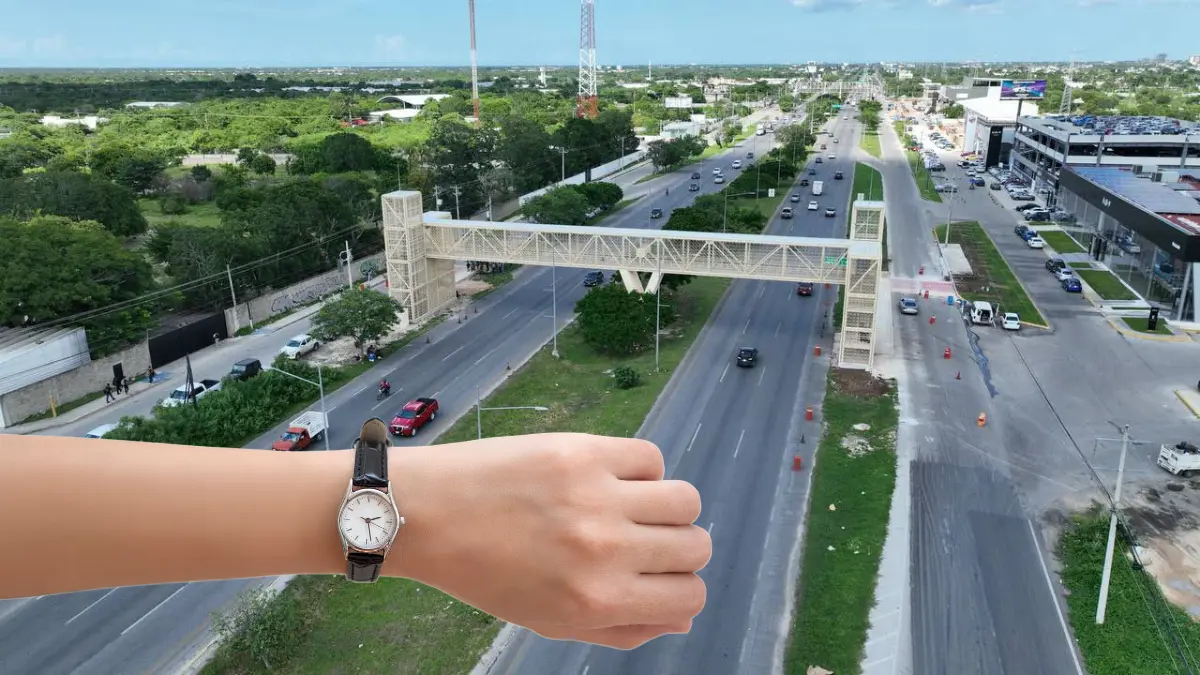 Esta vía es una de las más usadas y de las más peligrosas en Yucatán Foto: Cortesía
