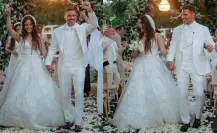 Julián Gil y Valeria Marín ya son marido y mujer
