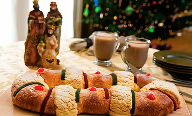 Rosca de Reyes Foto: Gobierno CDMX editada en canva