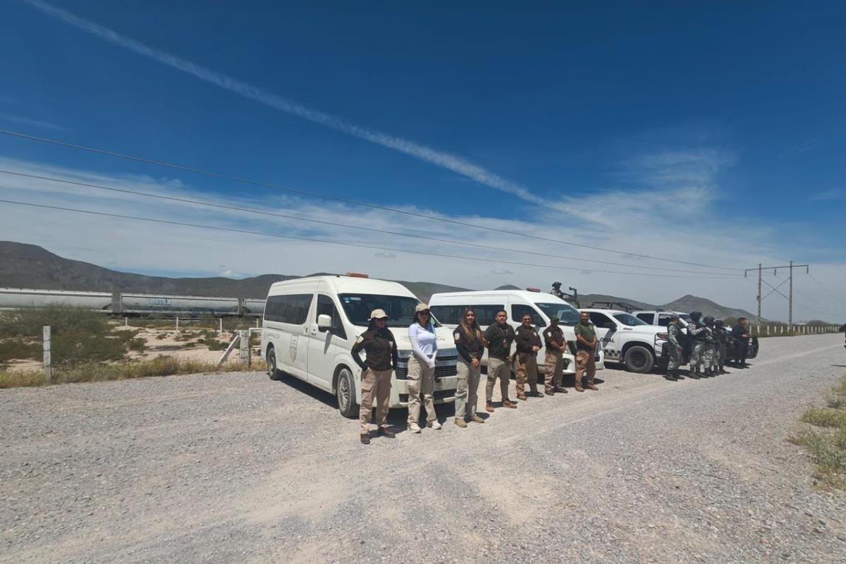 Operativo Migratorio en Coahuila con la Guardia Nacional / Foto: Gobierno de Coahuila