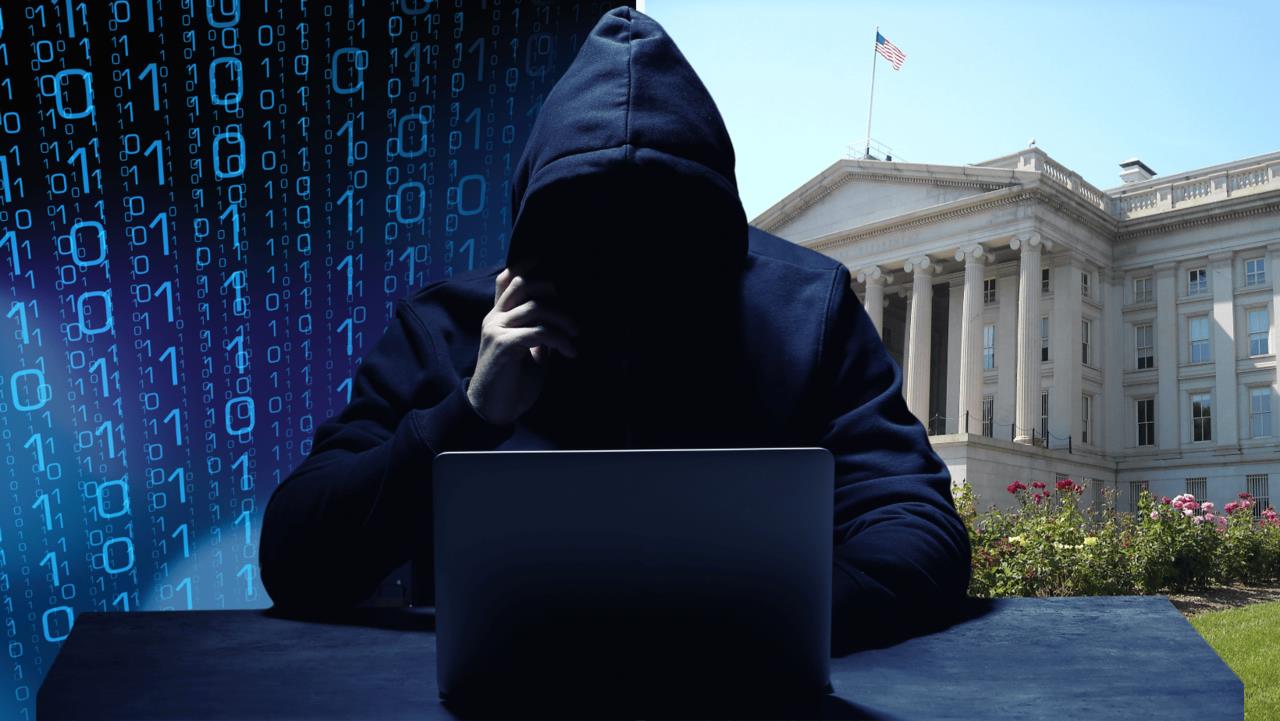 Departamento del Tesoro de Estados Unidos fue hackeado. Foto: Canva.