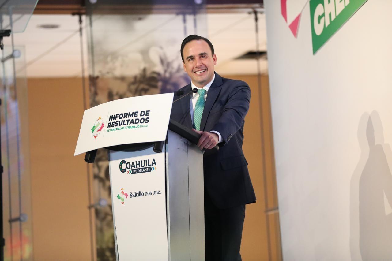 Manolo Jiménez, gobernador de Coahuila. Foto de gobierno.