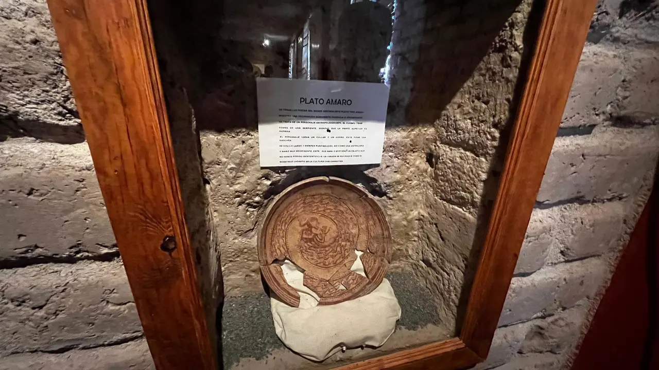 Piezas encontradas y que se exponen en el museo. Foto: Alejandro Ávila.