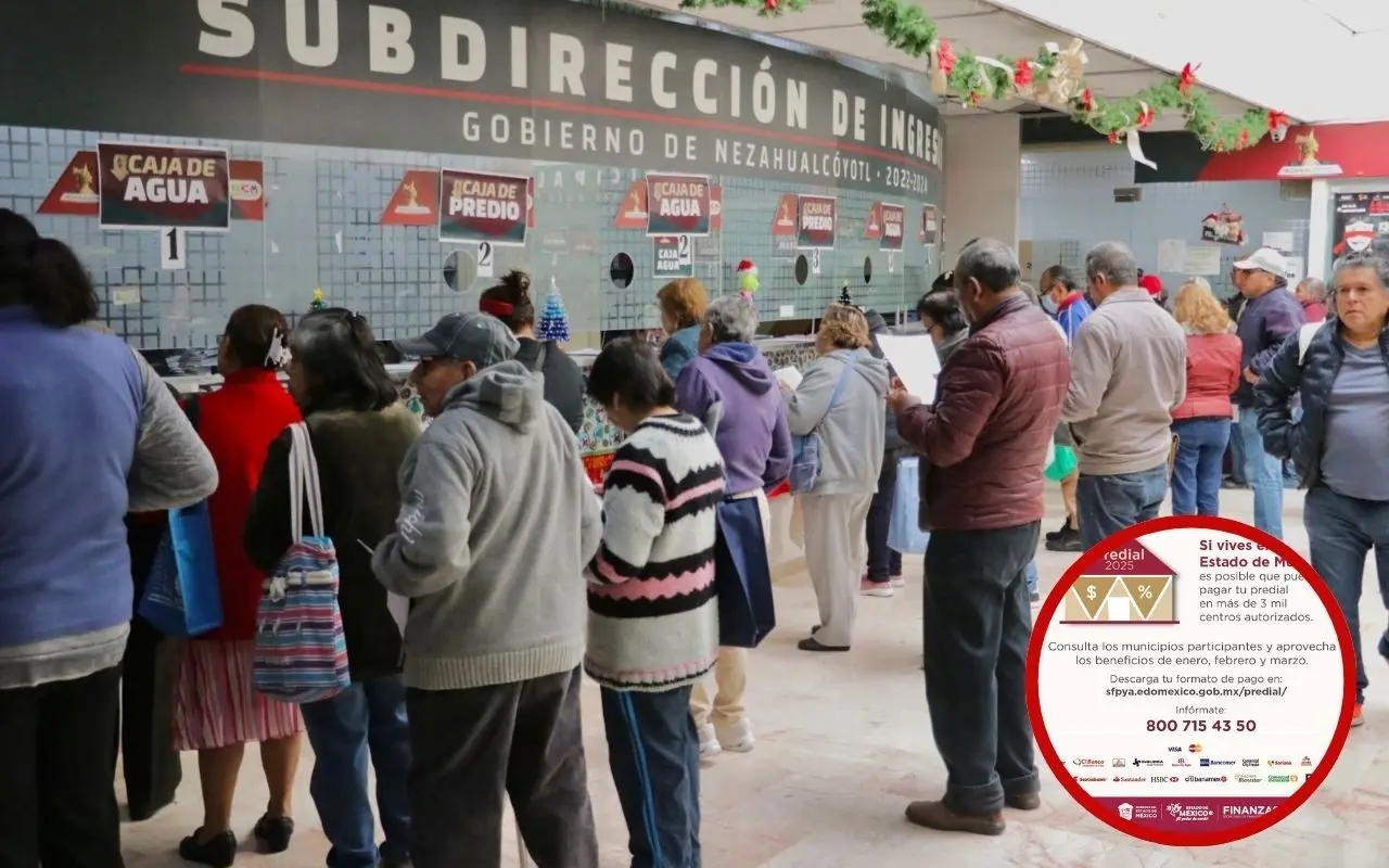Entre los más de 3 mil centros de pago autorizados, hay bancos, tiendas de conveniencia, centros comerciales y oficinas municipales. Foto: Gob. de Nezahualcóyotl / Gob. de Edomex