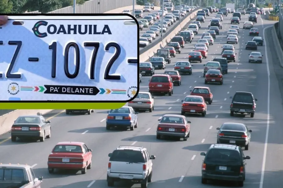 Placas vehiculares en Coahuila: ¿Qué multas hay por no cambiar las láminas en 2025?