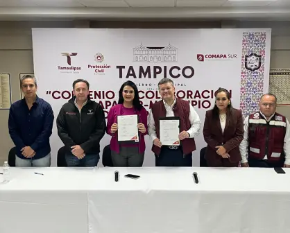 Tampico y COMAPA firman importante convenio de colaboración ¿de qué se trata?