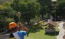 ¿Cuánto cuesta la tirolesa del Paseo El Pueblito, ubicado a solo 15 minutos de Durango?