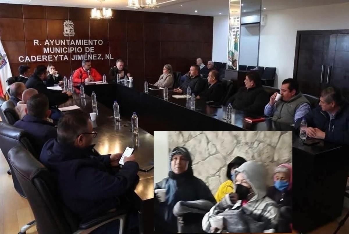 Cadereyta implementa operativo ante Frente Frío 21 para proteger a la población