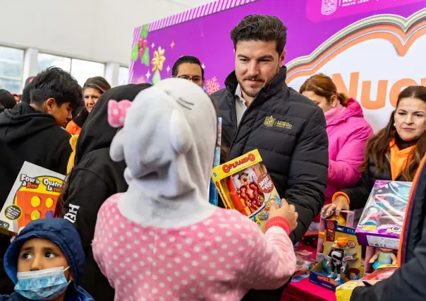 Samuel García anuncia fortalecimiento educativo y hospital infantil para 2025