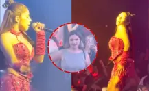 VIDEO | Regia se vuelve viral tras su reacción en presentación de Yeri Mua