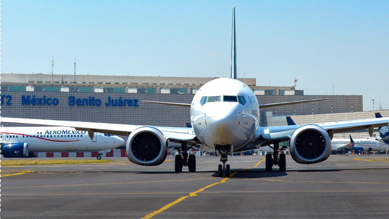 Aeropuerto Internacional de la Ciudad de México. Foto: X (@AICM_mx)