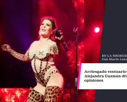 Arriesgado vestuario de Alejandra Guzmán divide opiniones