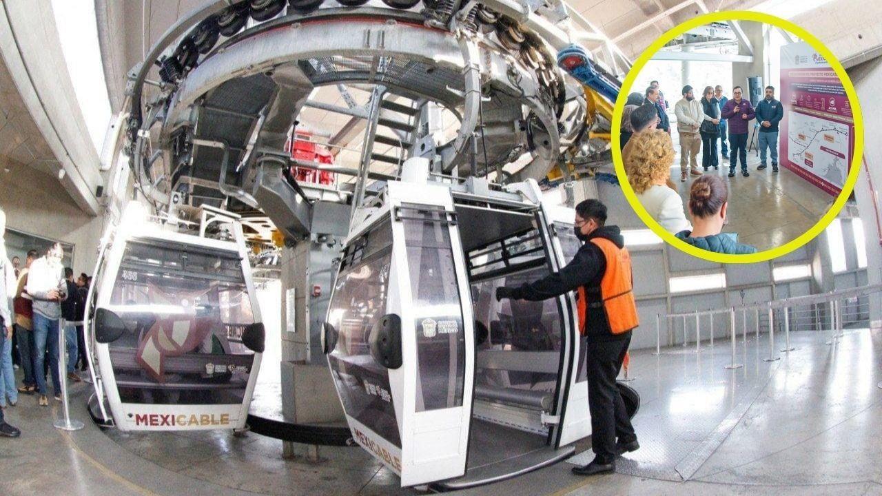 La Línea III del Mexicable registra un avance de 30 por ciento. Foto: Semov