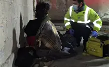 Mujer embarazada recibe apoyo urgente en operativo Carrusel de Monterrey