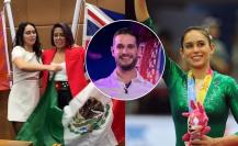 Adrian Marcelo reacciona en contra de la gimasta Elsa García al tirar bandera mexicana