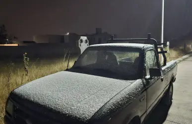 ¡Nieva en la ciudad Durango después de más de 20 años!